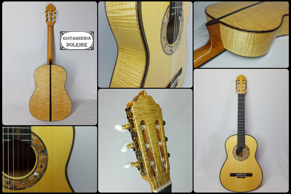 Guitar_doleire's tweet photo. Maple, abeto y ébano #classicalguitar #guitarreriadoleire #lutheria #laudero #guitarraclasica #classicalguitarrist #quiltedmaple #ebony https://t.co/qs5lM2T41o
