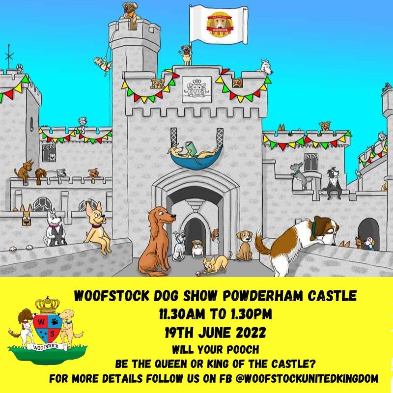 Thanks @cooksouthwest and @BBCDevon @BBCCornwall @bbcsomerset for having me on today to bark about all things #woofstock our supported charities @AIDIPPLEPEN @AAFEvents @PawsomePensions and of course @powderhamcastle 

You are Pawsome 🥳🐾❤️
