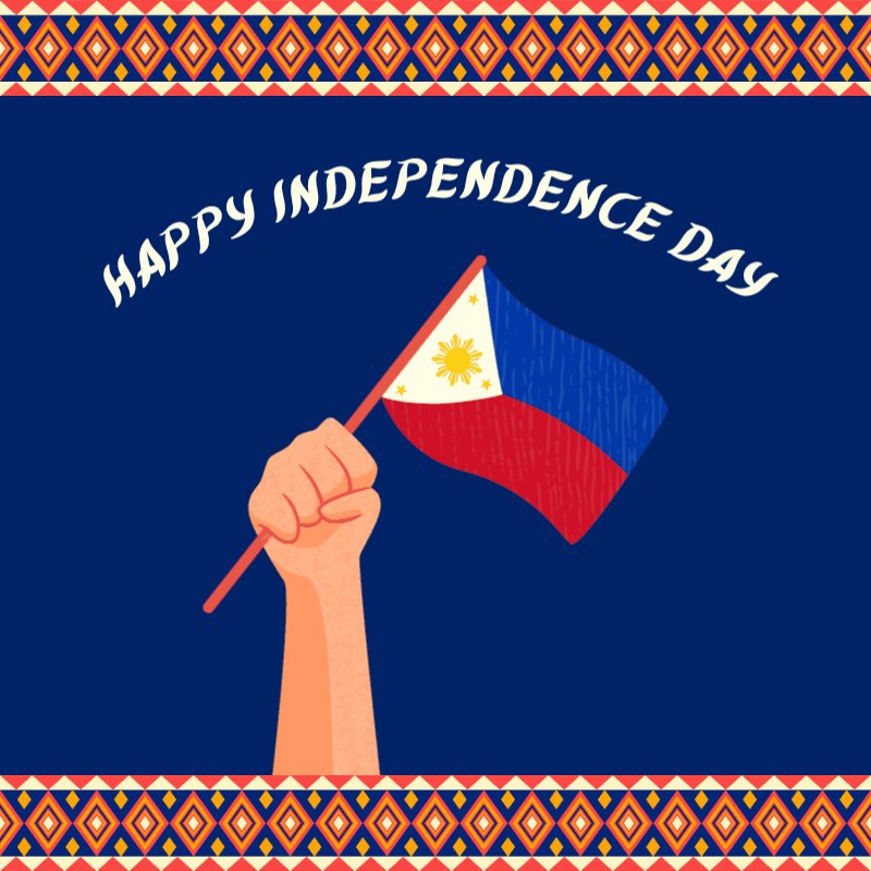 Maligayang Araw ng Kalayaan, Pilipinas!

#IndependenceDayPH