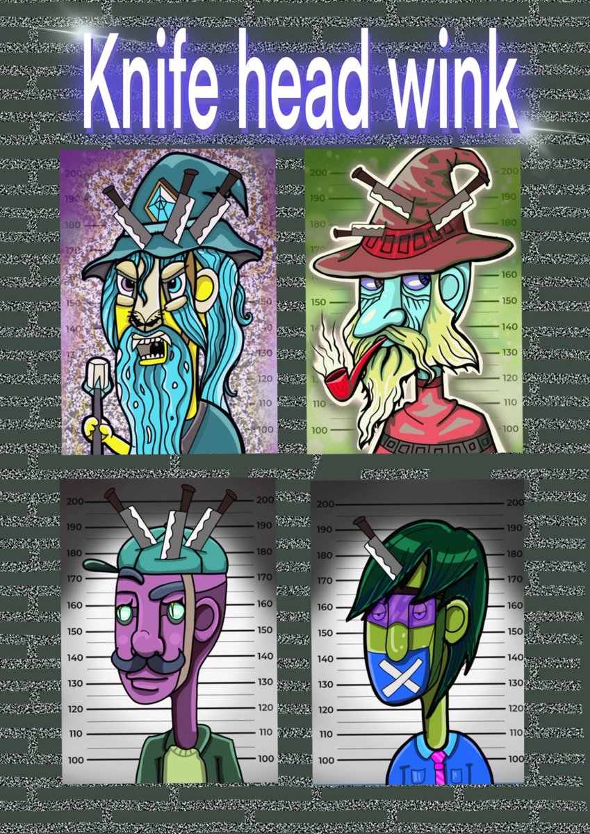 🔪🔪🤓NEW DROP😎🔪🔪
knife​ head​ wink​ #19-22
12-June-2022 🌙 🕙 22:00 

📌paras​:. paras.id/collection/kni…

📌discord:. discord.gg/2kaSFDVCuj

#NEAR​#NEARProtocol​#NFTNEAR
#NFTCommmunity​ #NFTTHAILAND
#knife​headnft​#parasnft