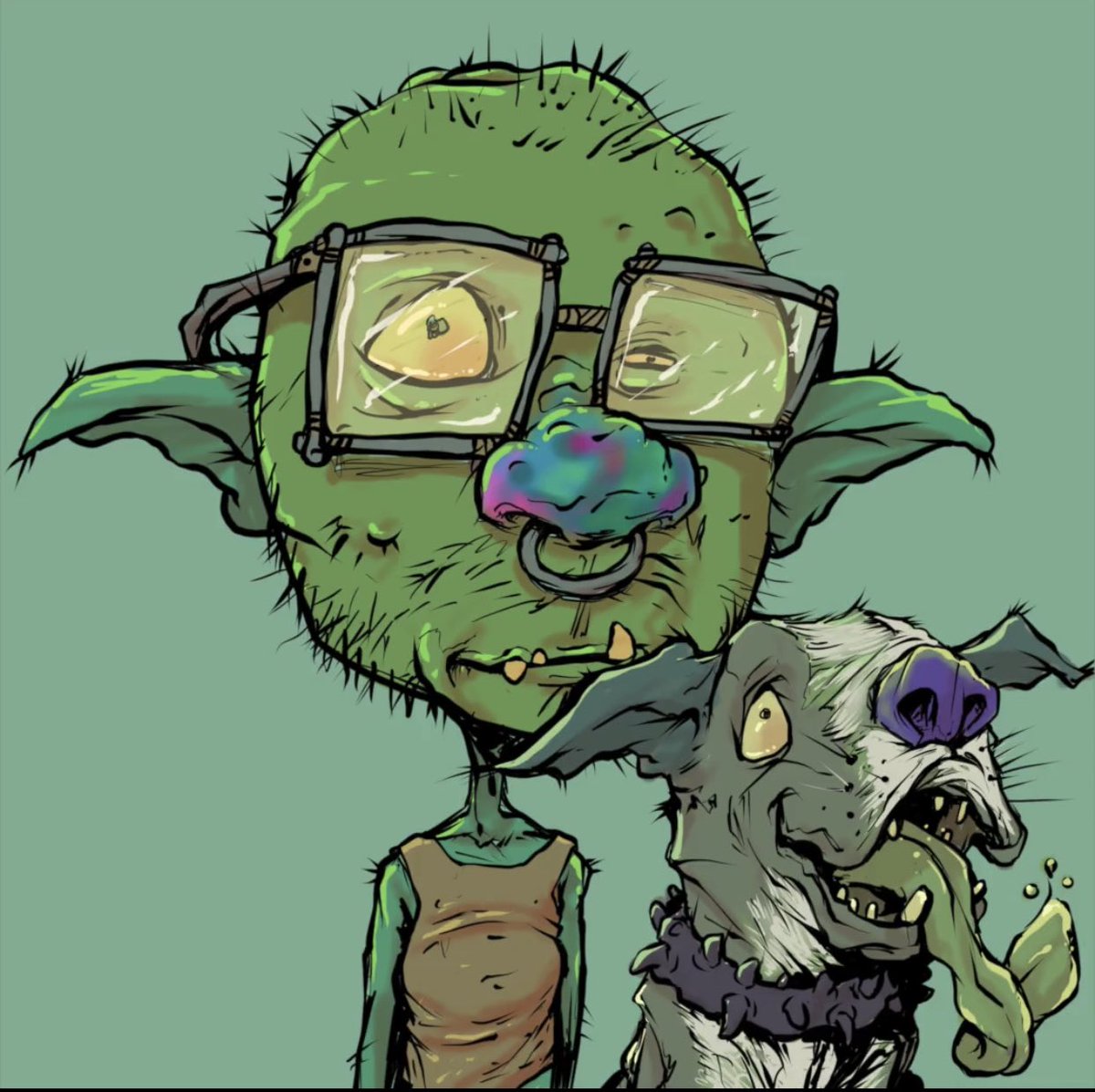 RealGoblindogs's tweet photo. Woof woof ruff ruff guff guff
Who is GoblinTownwtf best fren!!! GrKmGG 
FreeMint now: https://t.co/EfcifO4VAV https://t.co/eTTXYhoW0B