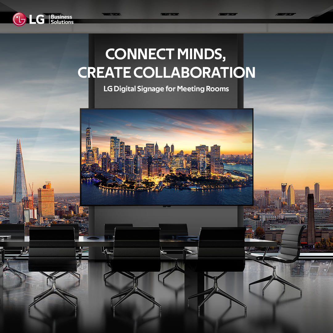 LGGulf's tweet image. Your meetings can be interactive, collaborative, and creative with LG digital signage and solutions.
Connect Minds, Create Collaboration. LG Digital Signage and Solutions.
#LGInformationDisplay #LGDigitalSignage #OneQuickWorks #LGLEDAllinOne #LGInteractiveDigitalBoard