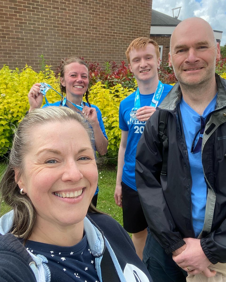 TingleyRunFIT's tweet photo. Well done to Dawn & Will at this morningβs Hull 10k, postponed from April 2020, they finally got the chance to collect their bling! π½π
ππ»π
Fab running from them both and superb strong finishes! ππ»ππ»
#crewinblue #jtrunforall #hull10k https://t.co/ImZtVnS12Y