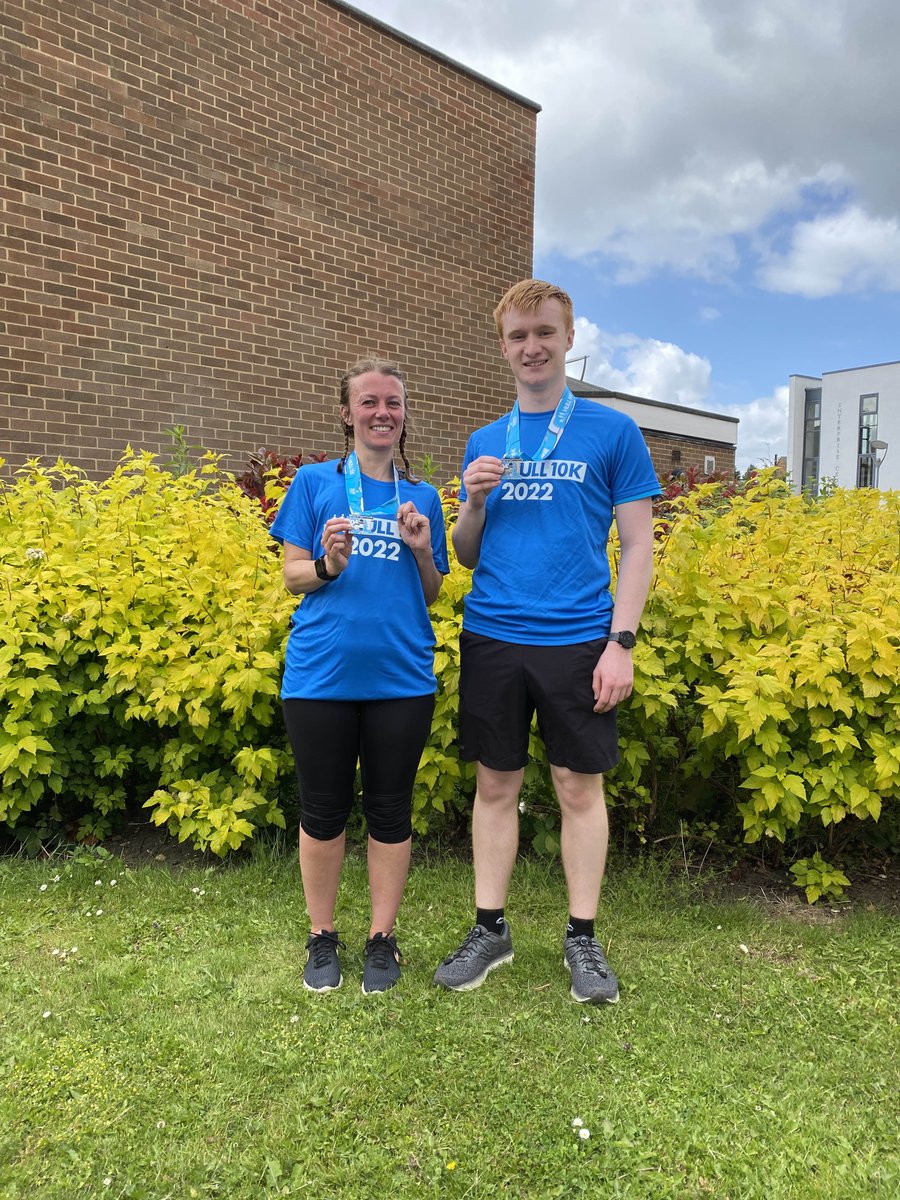 TingleyRunFIT's tweet photo. Well done to Dawn & Will at this morningβs Hull 10k, postponed from April 2020, they finally got the chance to collect their bling! π½π
ππ»π
Fab running from them both and superb strong finishes! ππ»ππ»
#crewinblue #jtrunforall #hull10k https://t.co/ImZtVnS12Y