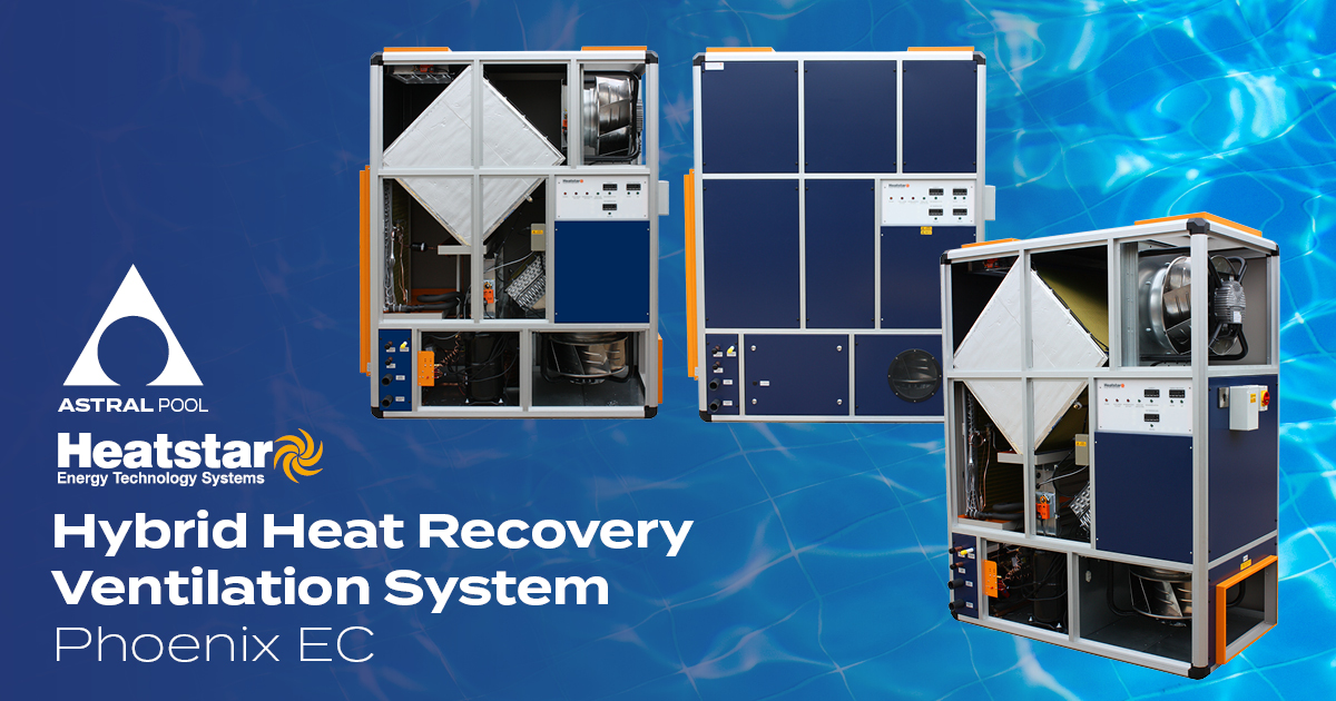 AstralPoolUK's tweet photo. Make way for the Phoenix EC from @HeatstarLTD – a hybrid heat recovery ventilation system with superior energy saving technologies. Contact us today to find out more or to make a purchase: sales@astralpooluk.com #poollife #pooldistributor #spa #swimmingpool https://t.co/gOsIQOJqsv