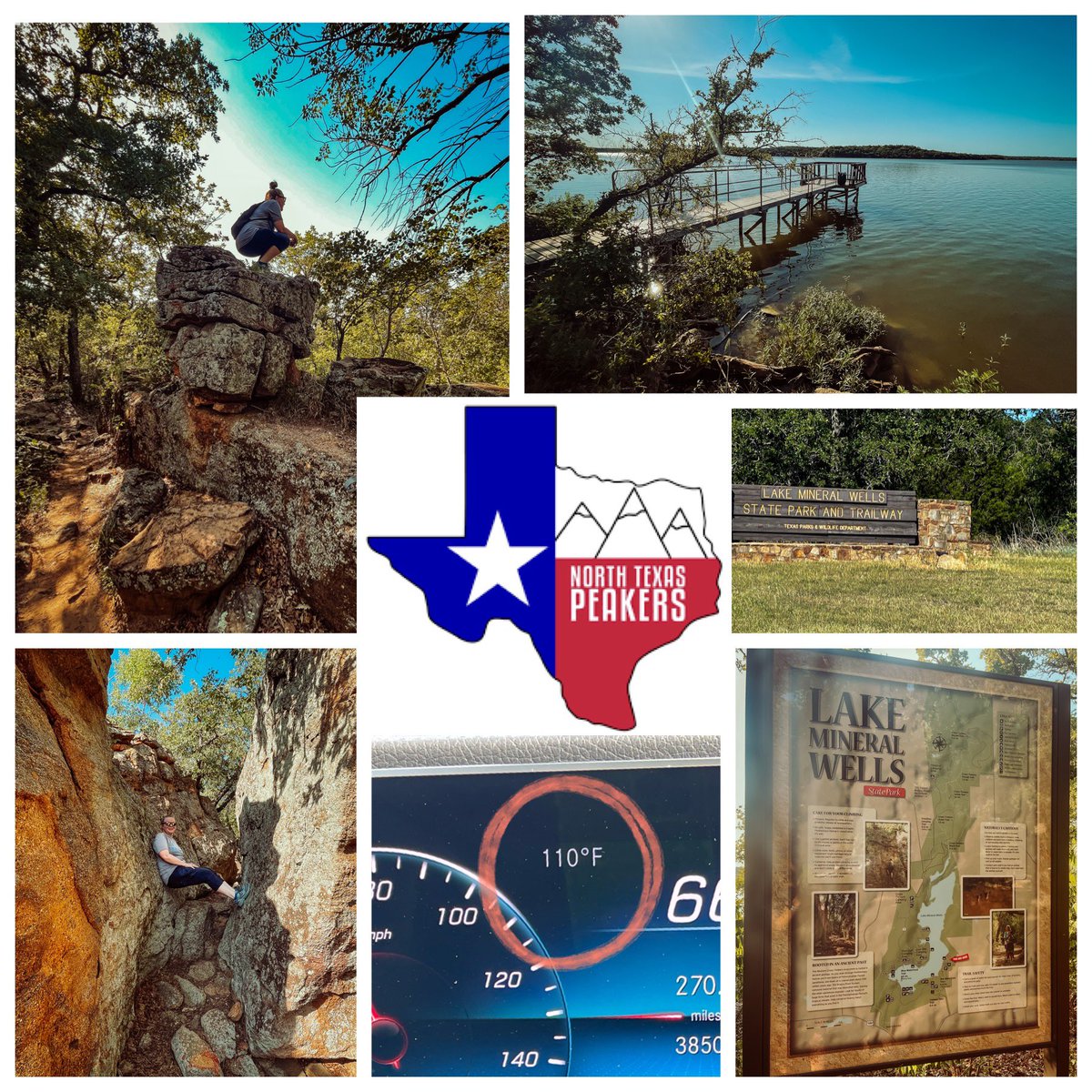 Despite 100+ temps🥵This was an AMAZING hike!!!! <a href="/NTXPeakers/">North Texas (NTX) Peakers</a> We came across some repellers along the way who offered to let us have a go at it….and I can now ✅ this off my 🪣 list😉 <a href="/MyPeakChallenge/">My Peak Challenge</a> <a href="/peakerimagery/">peakerimagerympc</a> <a href="/SamHeughan/">Sam Heughan</a>