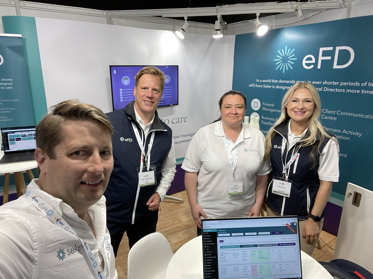 And that’s a wrap for #NFE2022 <a href="/Funeral_Exhibit/">National Funeral Exhibition 2024</a>. Thank you to everyone who came and saw us - we look forward to continuing the conversation! <a href="/SekerTech/">SekerTech</a> #FuneralDirectors
