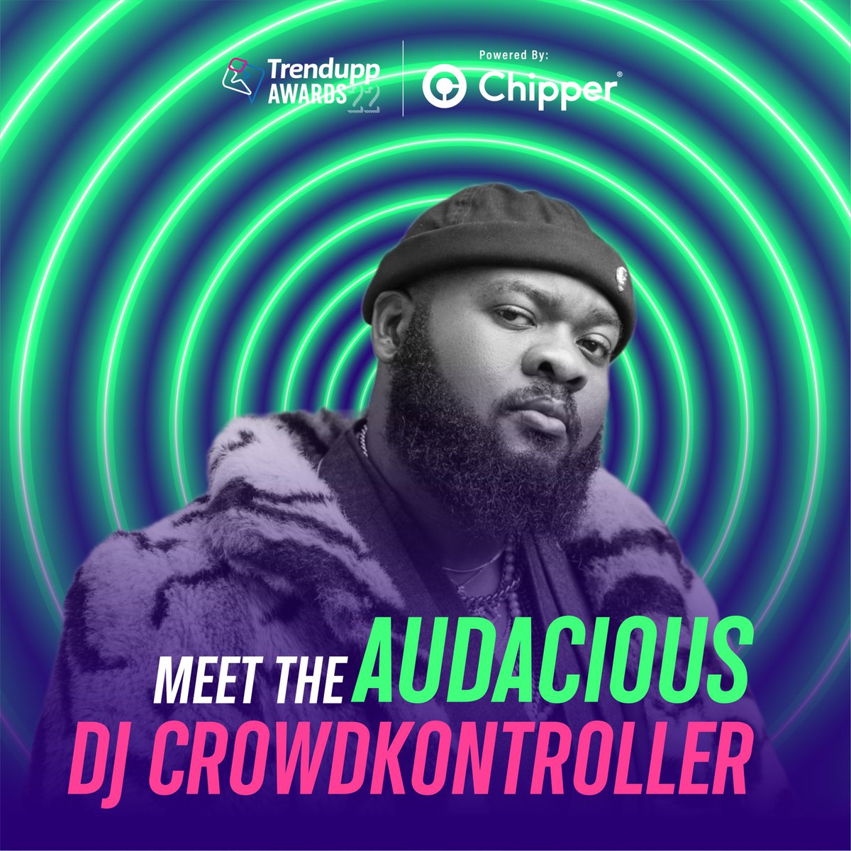thisistrendupp's tweet photo. Trenduppers!! The day is finally here!
Today we celebrate the forces for influence.
On the wheels of steel is the crowd controller himself,
@crowdkontroller !!

Powered by @chippercashapp I Refreshed bv
@pepsi_naija[STRICTLY BY INVITATION]

#TrenduppAwards2022 #PoweredByChipper https://t.co/lpAHmFeMOf
