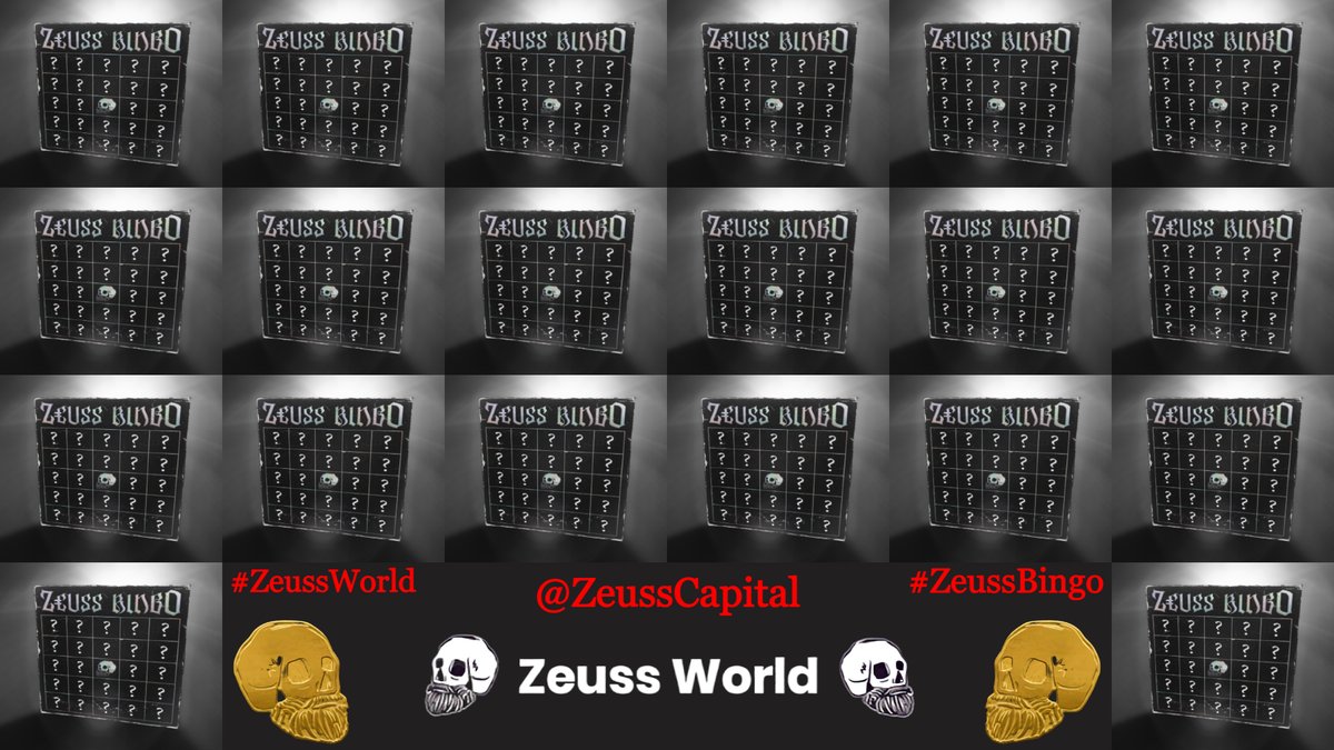 Who's ready for #ZeussBingo today? I know these fellas are, am I right?
<a href="/ZeussCapital/">DrZeuss 🩺⚡️</a>
<a href="/RunNodes/">KB</a>
@ayyyyoapollo
<a href="/MickyTeahanNFT/">Heracles 😤⚓️</a>
<a href="/Scooter_420/">scoot</a>
@LinkNodez
<a href="/Zeusswarrior/">Zeusswarrior.eth ⚡😤🫡</a>
⚡️⚡️⚡️
12:00pm est TODAY, AS IN 2hrs TO GO 🥳🎉
😤LETS GET IT 

I wonder If we'll hear more about #ZeussWorld 👀🤷‍♂️