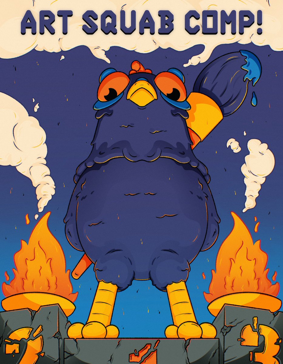 thesalvare's tweet photo. WE NEED TO SEE MORE MOVEMENT!! @TheSquabHQ 🐦

Pidgies spying from rooftops, stealing seedphrases, assigned top secret missions!

You name it, let’s see how creative the NFT community can be 😁 #ArtSquab https://t.co/fDffMHND11