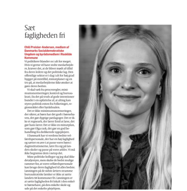 DSU_1920's tweet photo. Hvad er den vigtigste politiske kamp nu? De tre DSU'ere @CarlEmilLind, @Chili_Preisler og @Bonde_Jakob giver deres svar i dagens @Politiken 📰
De er blandt de otte semifinalister i dette års DM i debat, som afholdes på #Folkemødet på Bornholm. Vi er klar på lægterne! #dkpol #fmdk https://t.co/Aye7LcGdGY