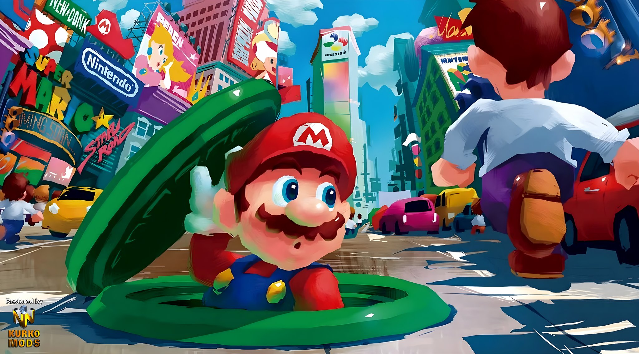 Mario Odyssey 2 concept Art by an AI : r/Mario