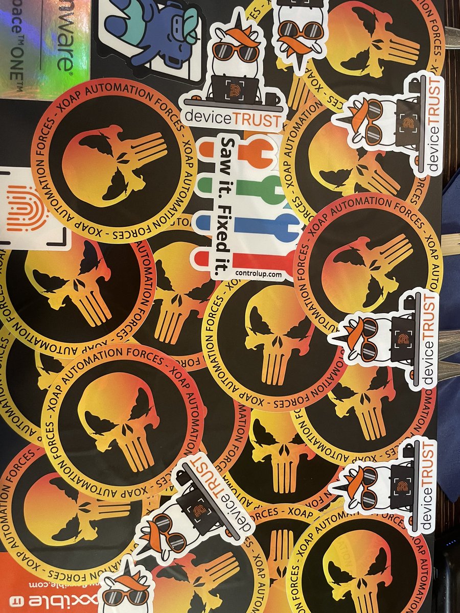Matthias de Vreede (@matthiasvreede) on Twitter photo This is the end result, not many new stickers were found on Saturday or Sunday. Thank you guys so much for the interesting talks and sessions this time around <a href="/E2EVC/">E2EMVC EUC Ai Virtualization Cloud Conference</a> ❤️❤️ This is the end result, not many new stickers were found on Saturday or Sunday. Thank you guys so much for the interesting talks and sessions this time around <a href="/E2EVC/">E2EMVC EUC Ai Virtualization Cloud Conference</a> ❤️❤️