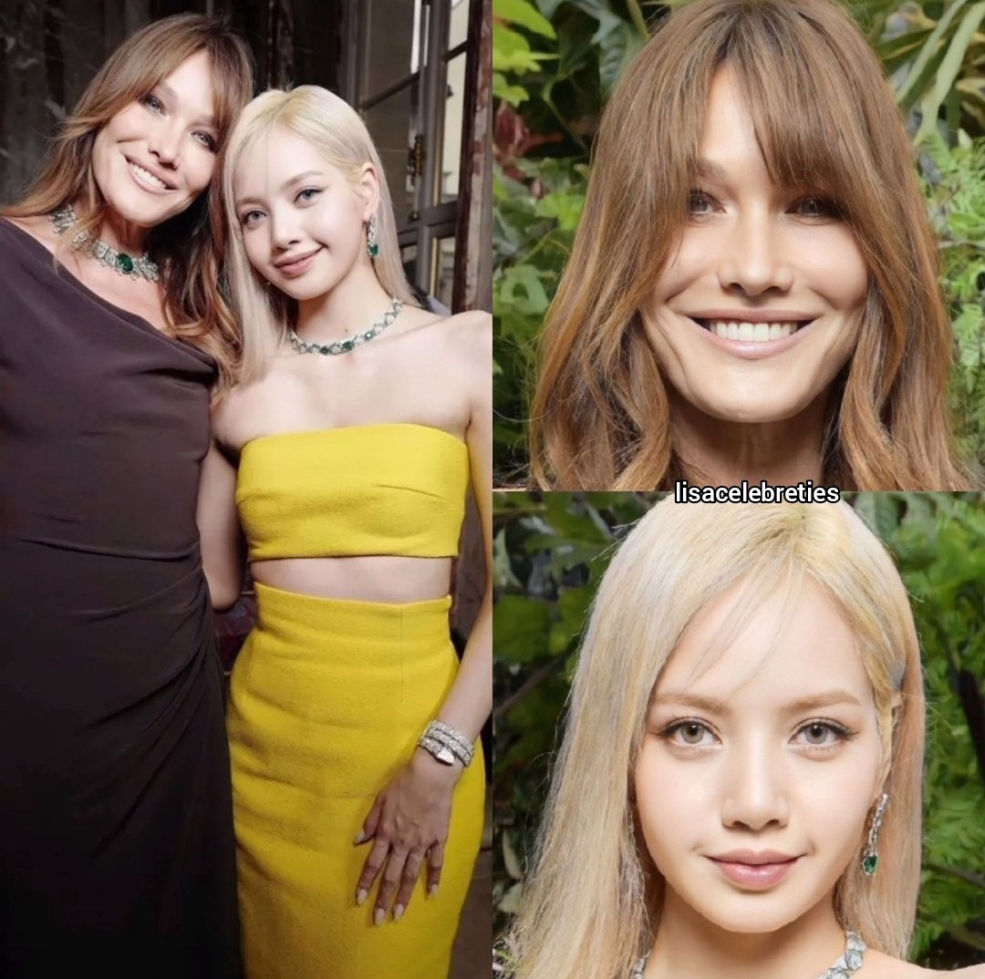 LALISA & LISA ONLY on X: Frédéric Arnault, heir to LVMH and CEO of TAG  Heuer, and Italian-French singer Carla Bruni, former first lady of France,  liked JC Babin's post with Lisa