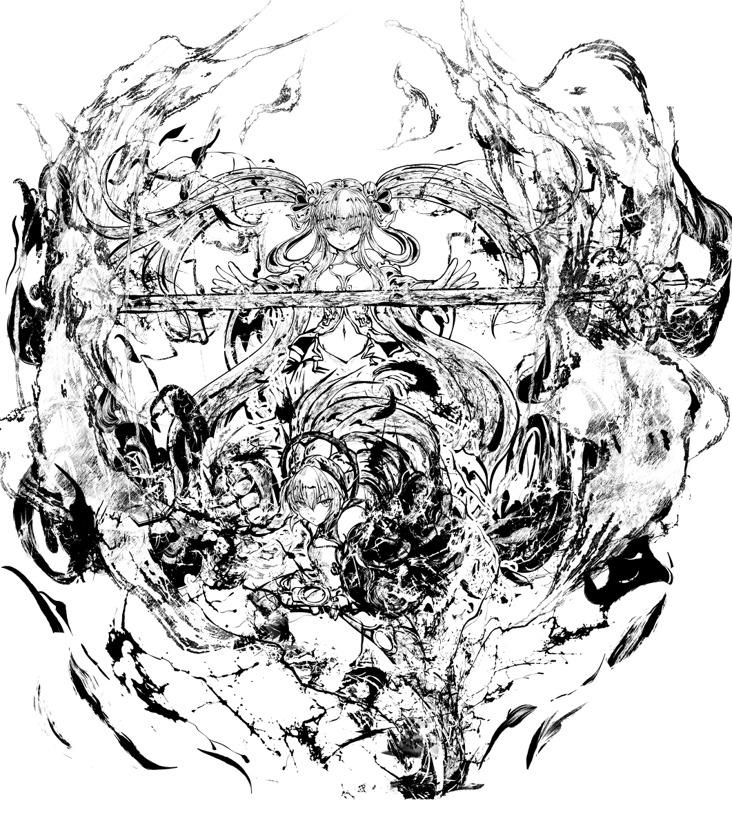 ナタク&リーエンと他落書きまとめ #千年戦争アイギス #紅輪の道士ナタク #雷の宝具使いリーエン https://t.co/IgPYYjXqhA 