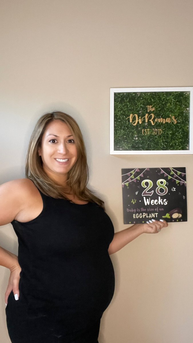 kimberlycantoni's tweet photo. πππππ πππππ πππππππππ!
28 Weeks! ππ€°π»πΆπ»ππ
#BabyBoyDiRoma #rainbowbaby #bumppics https://t.co/dwntCeGQqP