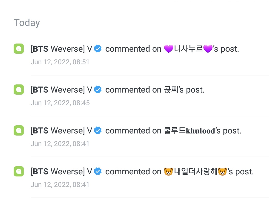 FollowTrick_AR's tweet photo. — 🌟 | Hilo con todo los post traducidos de #TAEHYUNG en Weverse! @BTS_twt https://t.co/lr0oc3RIhS
