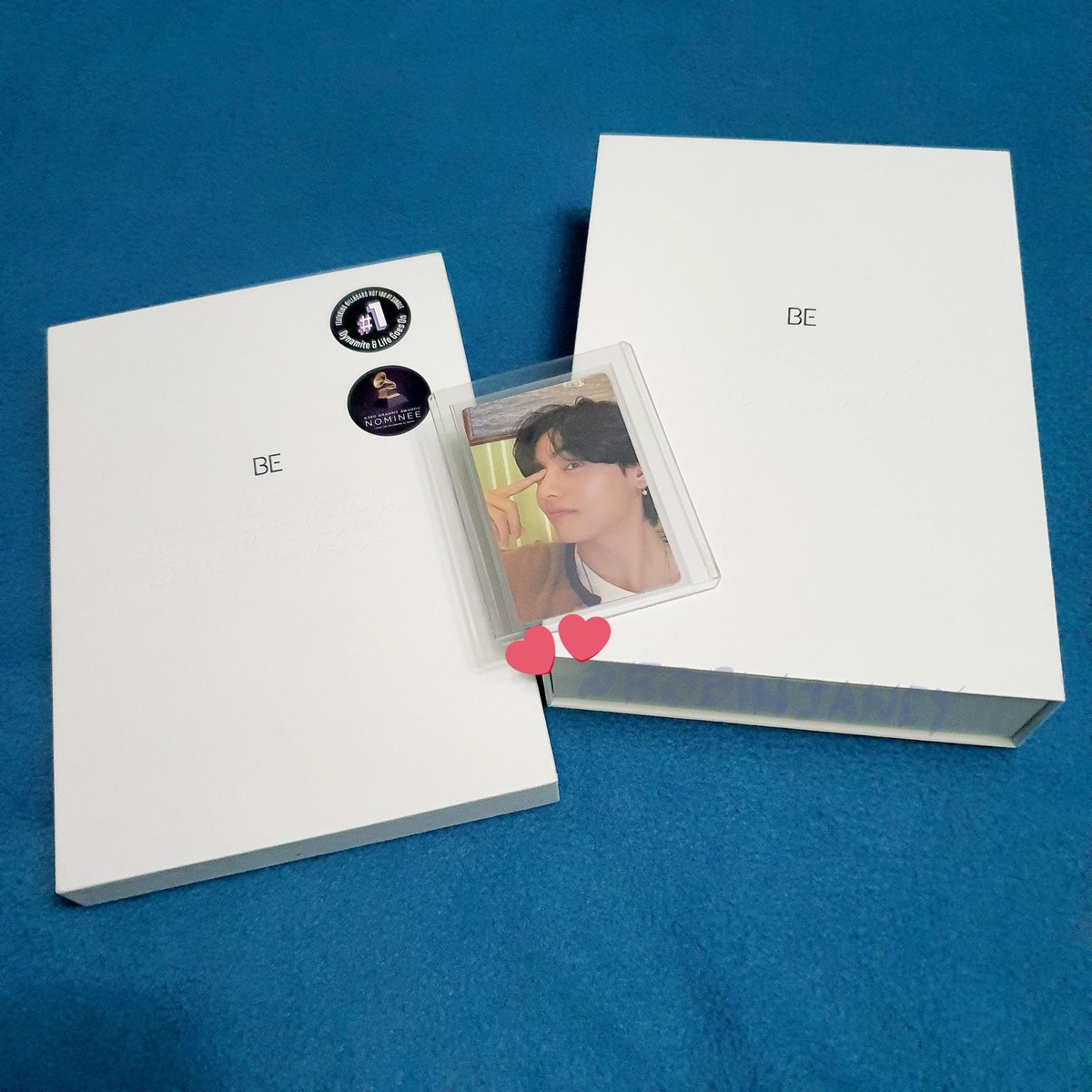 RobinJaney's tweet photo. #RobinBuys
📬BE DELUXE 💜✨️
📬BE ESSENTIAL 💜✨️
💌@OCEANDEEPH
Thank you so much! I received them well. Happy to have pulled my bias wrecker, V. 💜✨️
#From_OCDPH https://t.co/4G4CEwtMkv