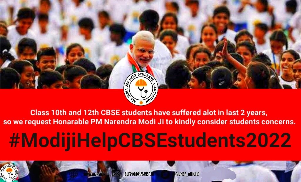 UrHimanshuBorah's tweet image. Students in general have suffered alot for quality education due to the unprecedented pandemic.
Also CBSE had did many experiments with 2021-22 batch.
CBSE should give some relief & come out with students friendly solutions.
PM sir kindly help.
#ModijiHelpCBSEstudents2022