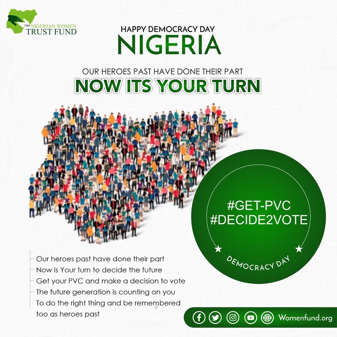 womenfundng's tweet photo. Whether you are in Kano or based in Lagos, even if you live one Rivers or Enugu it does not really matter cos it’s your turn and it’s my turn to get your PVC and vote. Even David Hundeyin can’t counter this , Endsars is gone is time to Get PVCs #Decide2vote #Lagos #Ekitidecides https://t.co/X9hFs2Ml50