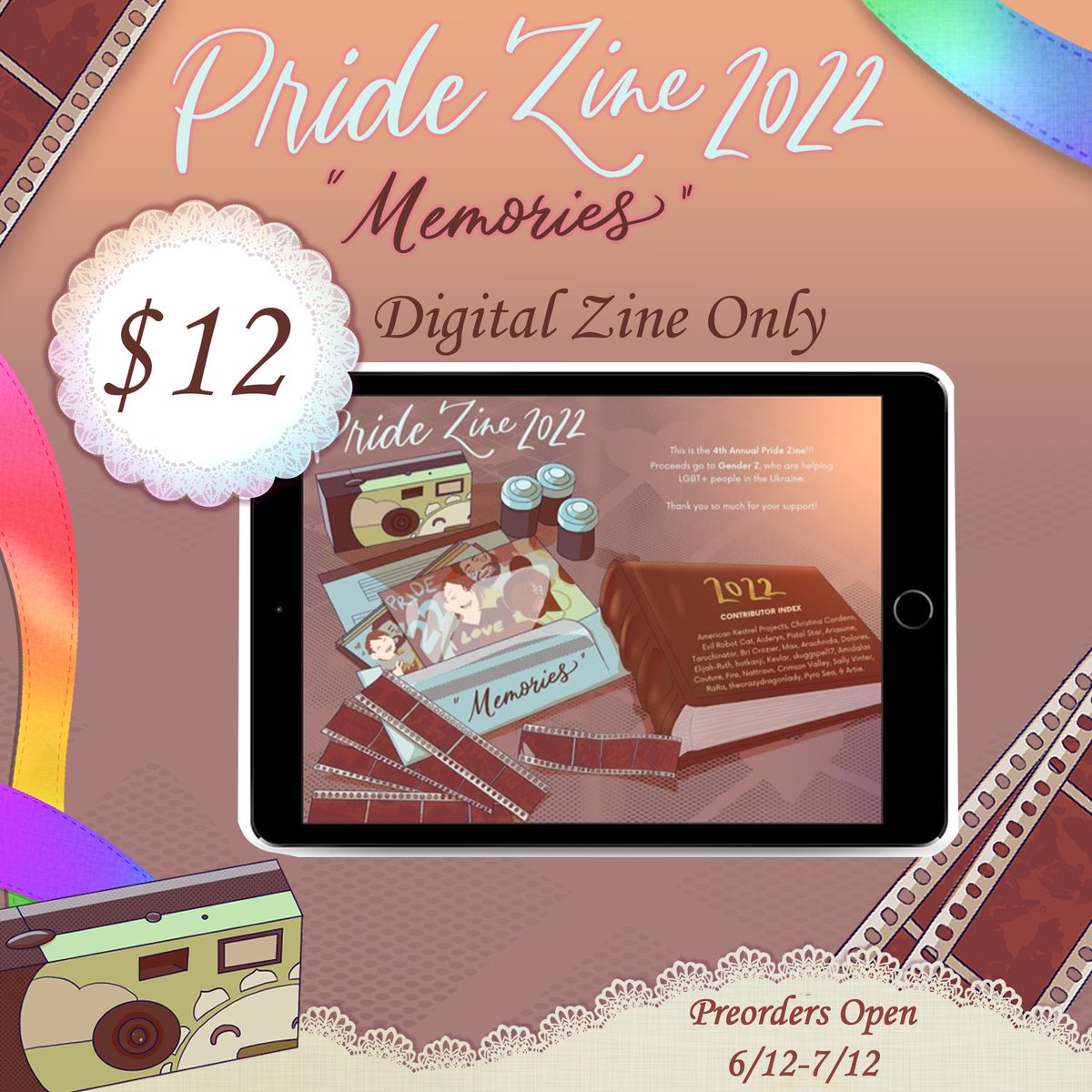 Pride Zine 2022 tweet media