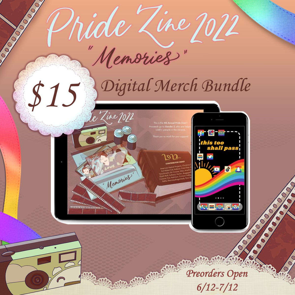 Pride Zine 2022 tweet media