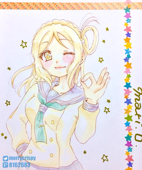 今までに描いたマリーをいくつか!
おめでとうのシャイニー°˖✧◝(⁰▿⁰)◜✧˖°
#小原鞠莉誕生祭2022 
#小原鞠莉生誕祭2022 