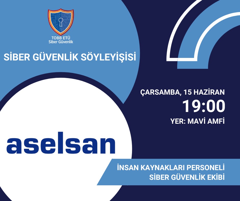 ETÜ Siber Güvenlik Topluluğu #KalbimizdesinNil tweet media