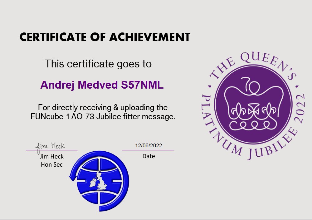 Nice telemetry, fitter messages #SAT #AO-73 :)