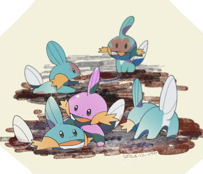 ラグラージのtwitterイラスト検索結果