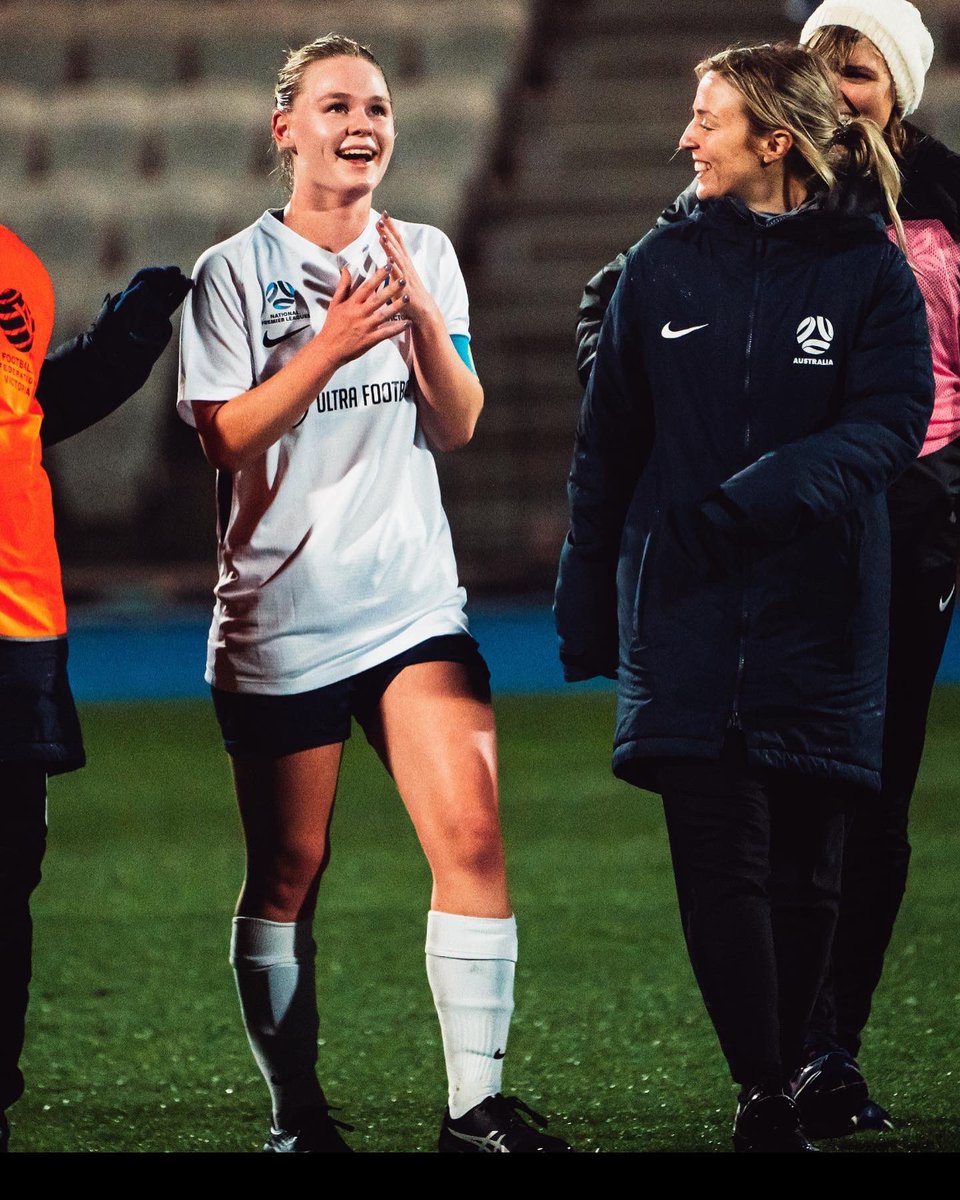 goldleafcreativ's tweet photo. Congratulations @BellaSewards 

Not many have been able to achieve what Bella has over the course of her football journey!
Here is to 7 Great years and 100 appearances for FV NTC

Glad we were at this game &amp; what a way to celebrate with arguably the Goal of the season https://t.co/4os8LYjEfu