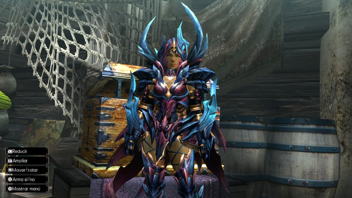 PastelPixels8's tweet photo. #MHGU #MHGenU #monsterhunter #NintendoSwitch 
No se que armadura llevar al final, hay demasiadas super guays ;w; https://t.co/Bvhgr6HAiy