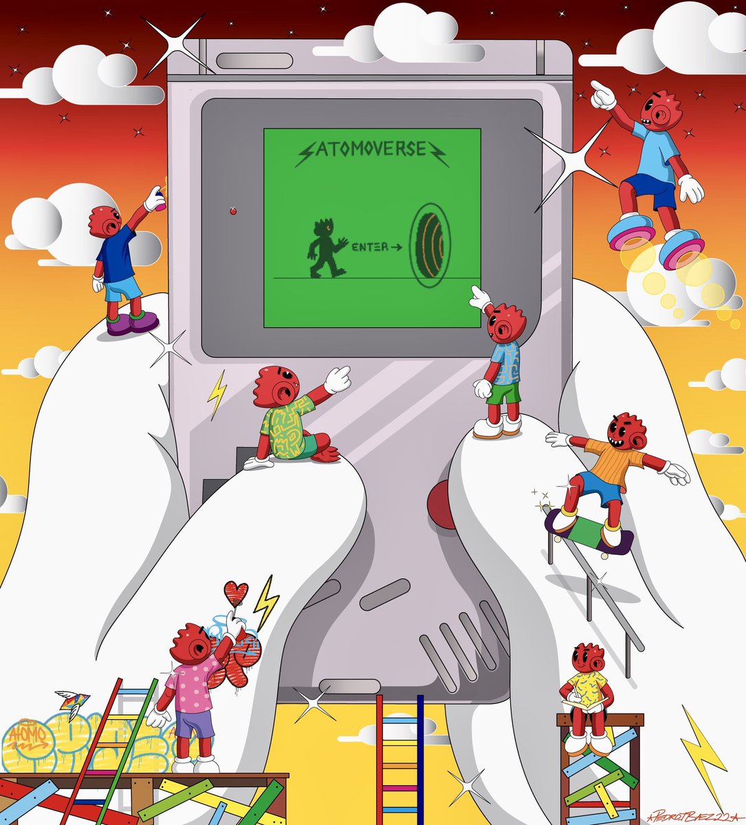 I just spoke with <a href="/Pedrobaez89/">“Father Atomo”⚡ INTUITION ⚡️</a> for about an hour and I truly think that <a href="/AtomoKidsPJB/">Atomo PJB</a> is going to be something special

I have an idea: follow Pedro and the AtomoKids account, and drop a comment with your thoughts on the picture below. I'll hand pick one person for a WL spot 🙏