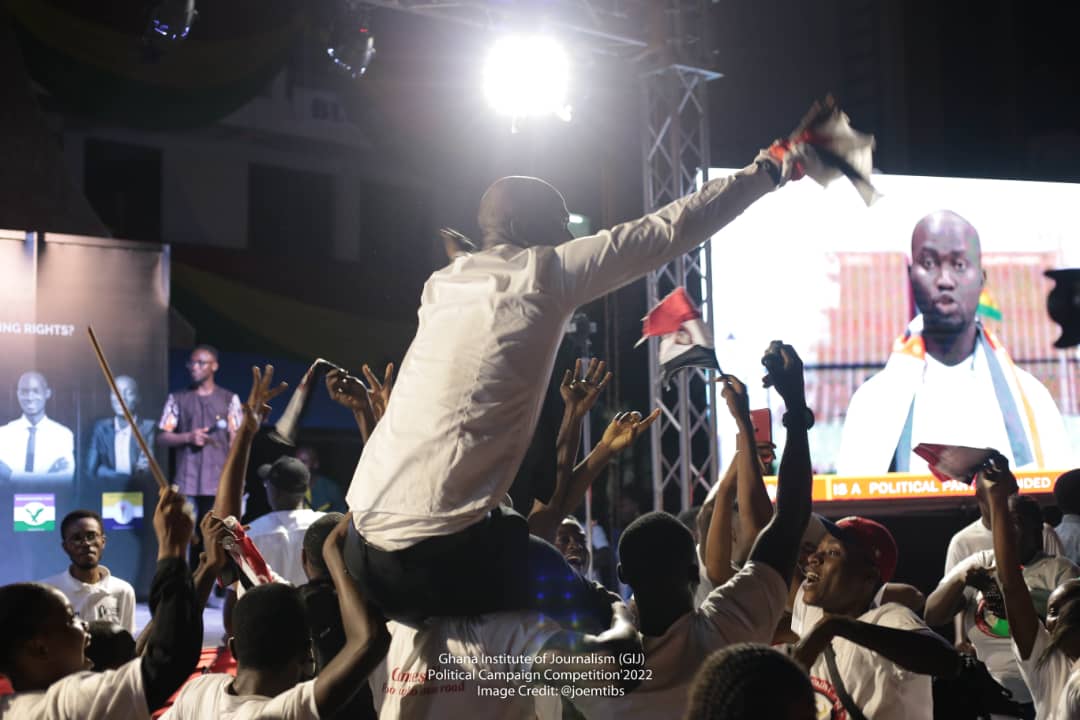 NatSoCongress's tweet photo. 😊 | The Chosen One 

- Opare Philip 🤝🏼

#NSC | #ForTheMassesNotAFew | #GIJPoliticalCommunicationCampaign https://t.co/JHAamdsAWS
