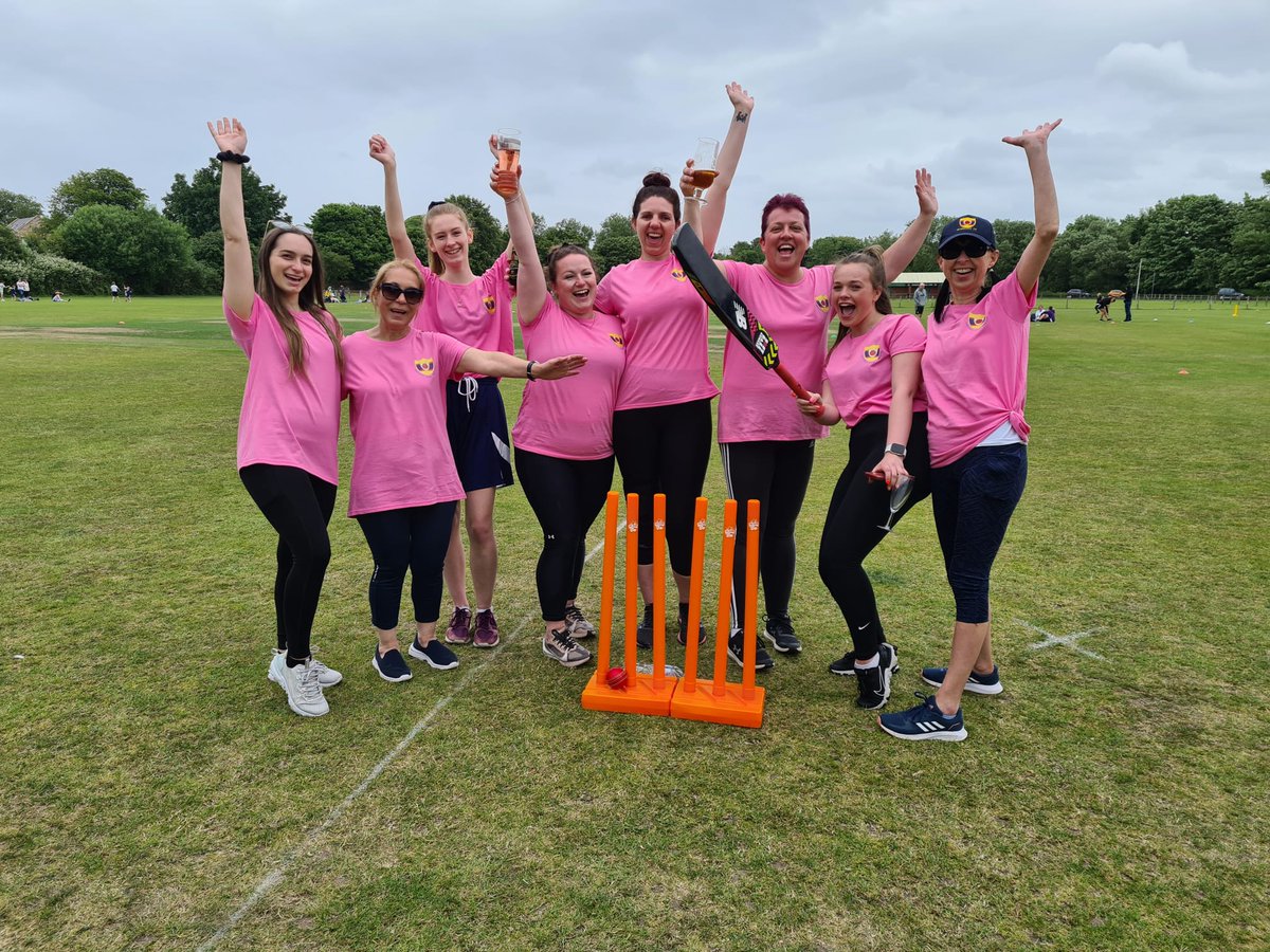 When the some of the staff take part in a ladies cricket event @MaghullCC go Marvellous Melling 🏏🤗 #cricket #ladiescricket #marvellousmelling