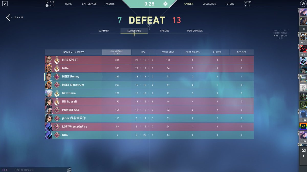 Back to ranked and this DRX guy is full throwing :D what a wonderful time