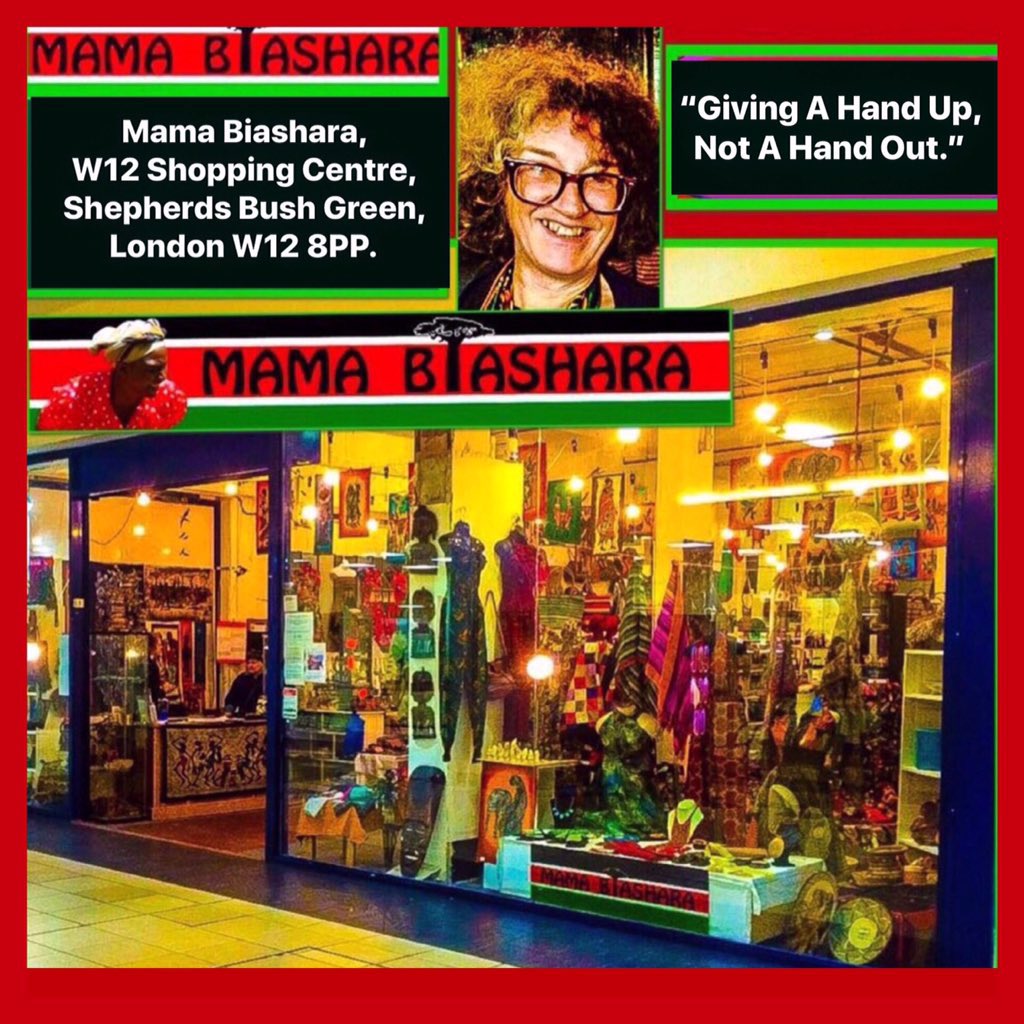 sanshui596's tweet photo. #MamaBiashara Emergency Fund
#Copstick ⬇️
‘We were robbed of £900 at the Mama Biashara Emporium in #ShepherdsBush’.
Copstick works with people in dire need in Africa, raising funds at her #charity shop.
#London #W12 #Harlesden #Catford #edfringe #UK
https://t.co/BSWHfeWSfD https://t.co/CuGqA6E6Pb