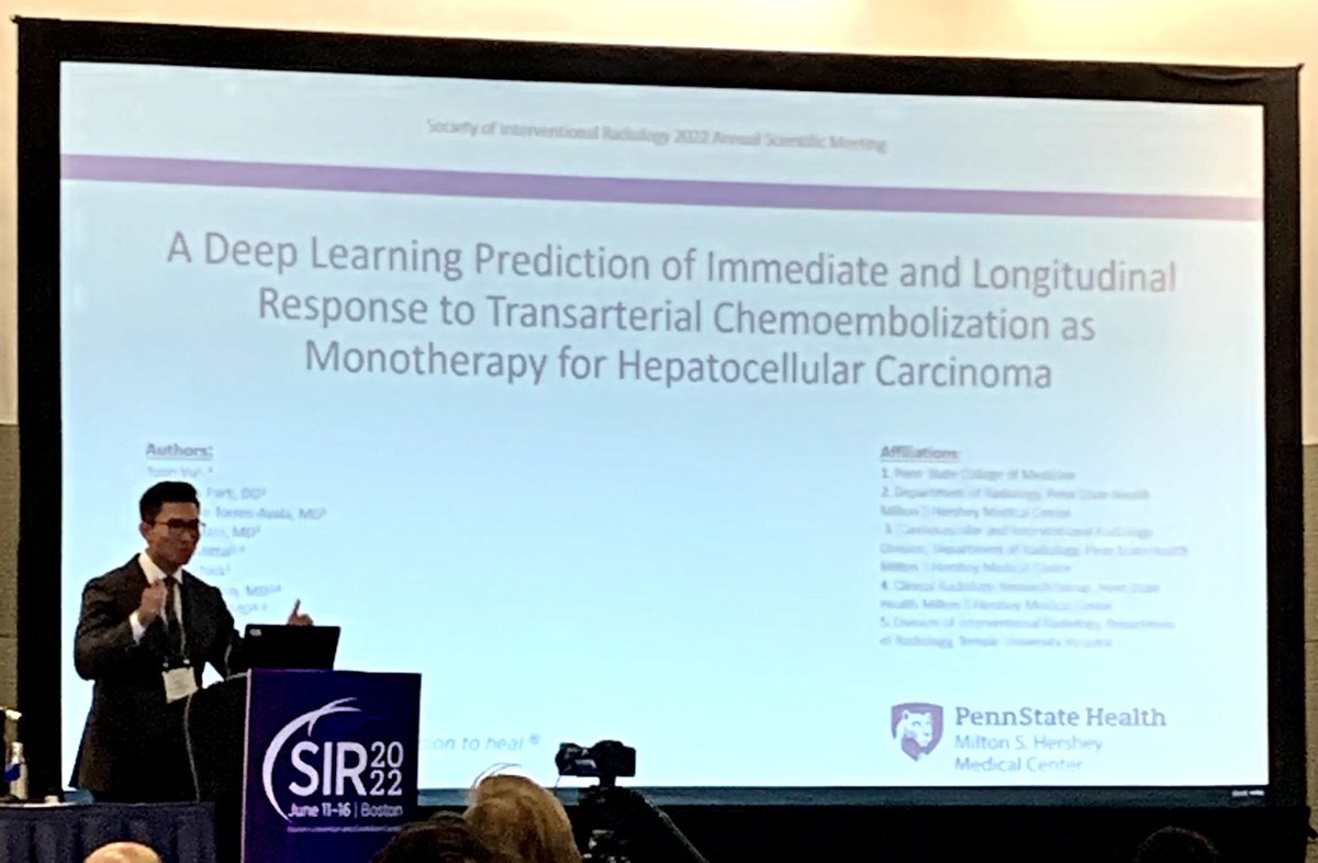 jcc_326's tweet image. @Tuan_H_Vu was great presenting at #SIR22. Thanks also to @DrChristianPark @JustinFosterMD @bjshinrad and Stephanie Torres-Ayala for their hard work on this project. Proud of the @PennStHershey crew! @SIRRFS @SIRspecialists