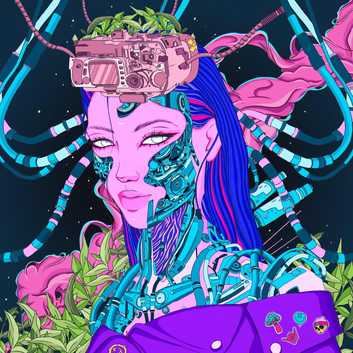 KattyBoopNFT's tweet photo. OMG Cyber Baby was sold to amazing @metaworld007 🥲💜😍
It was so fast!!
it means a world to me! Thank you so much for your amazing support and I am happy that I met you! 
Thank you for supporting my art 🔥🥺 https://t.co/XcpJZqwxL0