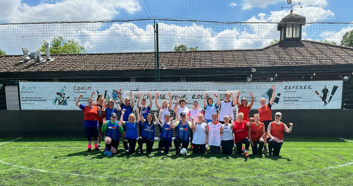 Today I delivered a Women’s Walking Football Festival <a href="/theFDCNorfolk/">The FDC</a>! 🚶‍♀️

It was great to welcome new and existing participants to the game #NorfolkFootball 🤩⚽️