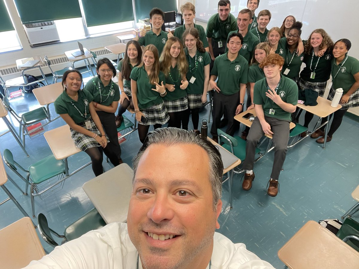 AngeloMilicia's tweet photo. Eight years ago, I thought I had taught my last Honors Bio class. Life had other plans! It was wonderful collaborating with each of these fantastic @camdencatholic students this year! #NeverSayNever #ImagineCreateInnovate https://t.co/5UgrGSfHyp