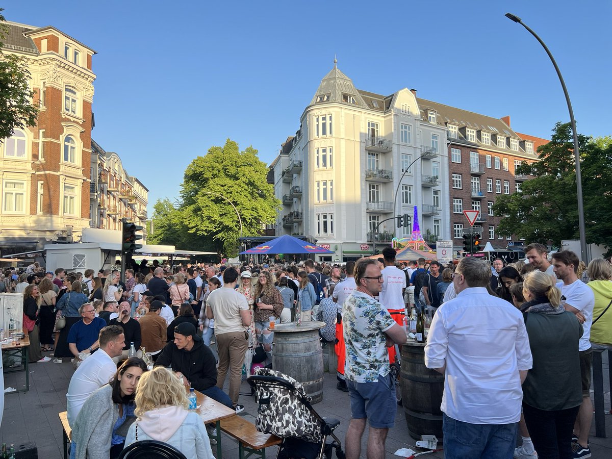 Das Eppendorfer Landstraßenfest hat Spaß gemacht. Schön, dass wieder soviel möglich ist und so gut angekommen wird