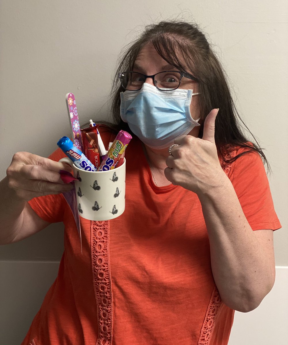 Well done Bev and Bridget who have been #mugged this month 👍🏼👏🏻