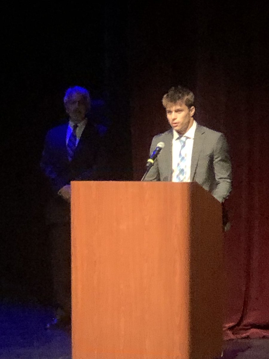 EFThunderbirds's tweet photo. Perfect examples that hard work pays off!!  Congrats to Lizzie Kowalsky and Joey Marano for winning the Van Patrick Award!!! Go Thunderbirds!!! So Proud!⁦@DearbornSchools⁩ ⁦@DearbornParks⁩ https://t.co/8ngH4qNdtG