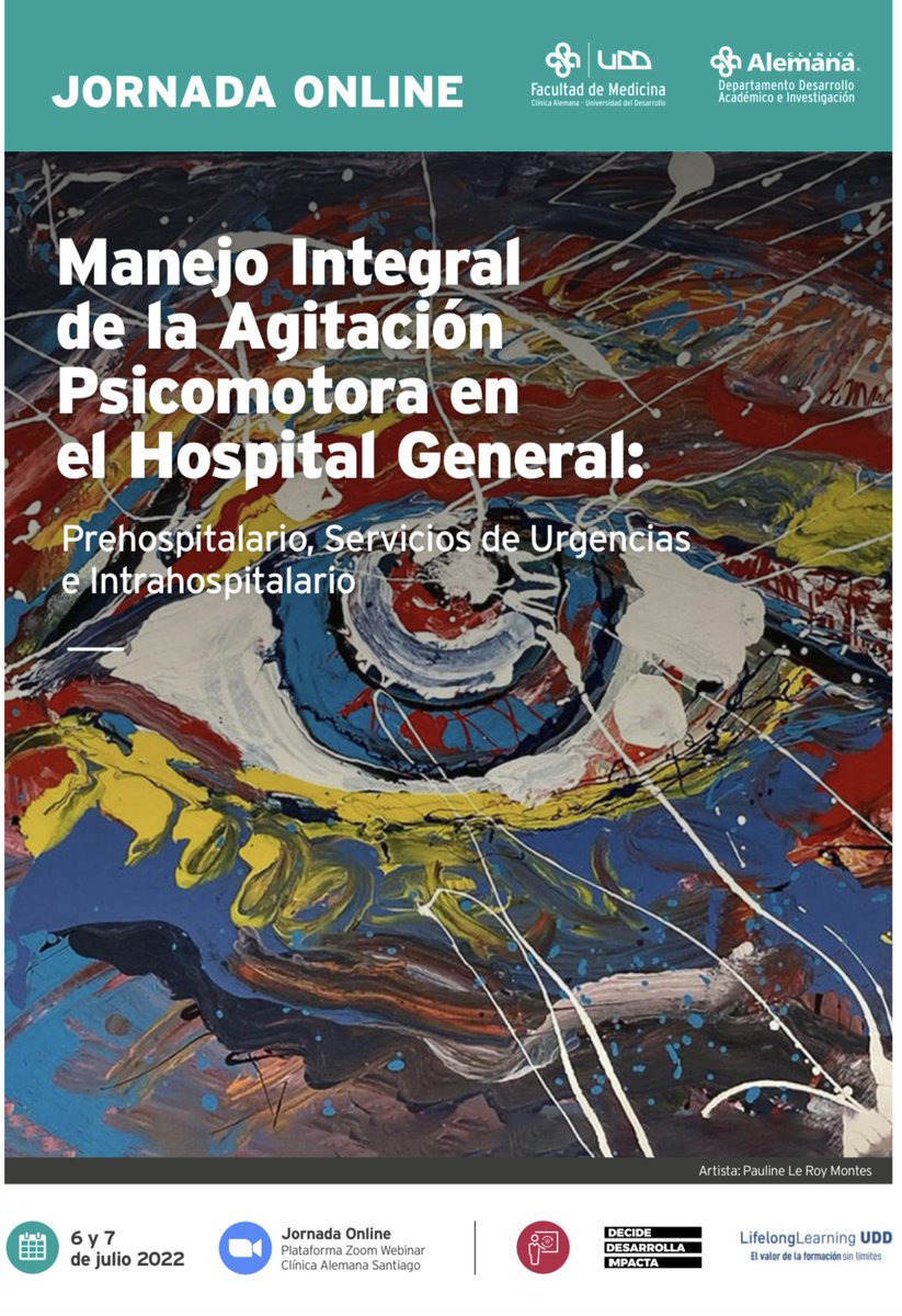 manuel_reyes_b's tweet photo. En una situaciΓ³n clΓnica compleja, atenciΓ³n humanizada y tΓ©cnicamente capacitada @Clinicaalemana #agitacionpsicomotora #projectbeta https://t.co/x0OdODFxUa