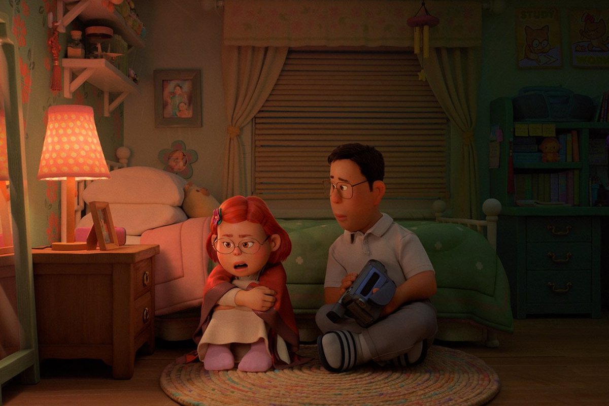 Pixar's tweet photo. Sometimes a little support is all we need. 💕 https://t.co/sTf4pxFG3O