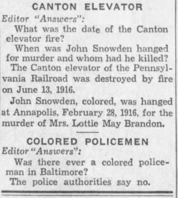 bmoreProjects's tweet photo. #PoliceSay journalism Baltimore circa 1935 https://t.co/fqcy0qHp8b