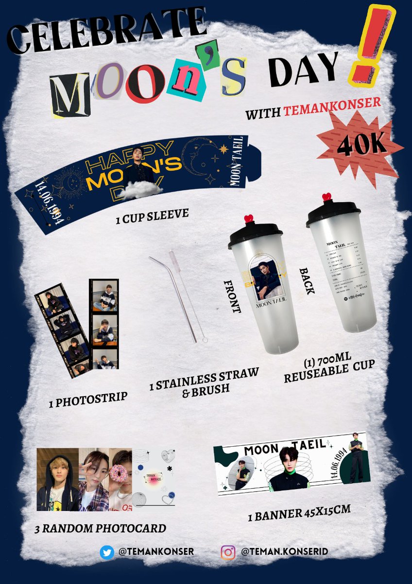 [ OPEN PO | HELP RT ] 

Calling out all of nctzen's especially Moondanse for "Taeil's Birthday Kit"

By <a href="/temankonser/">temankonser</a>

Grab it fast!! Limited stock!!
2022.06.13 - 2022.06.20
#TAEIL #NCT127 #nctzen