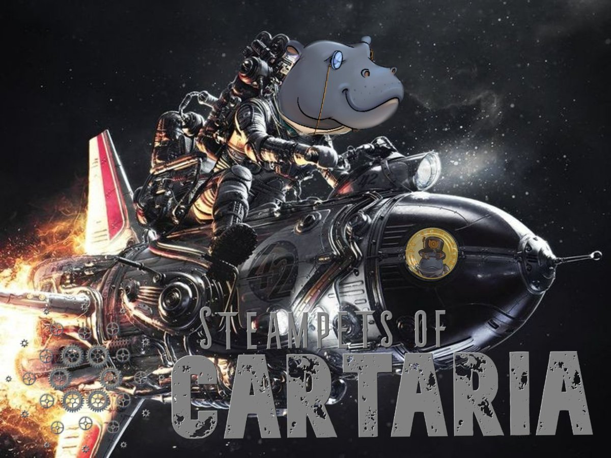HistoryHoax's tweet photo. #steampets #cartaria
https://t.co/6tRvmSdrje
#CardanoCommunity #CardanoNFTs #CNFTProject #CNFTCollection #CNFT #Cryptos #cryptocurrency https://t.co/6xrPGLCt3N