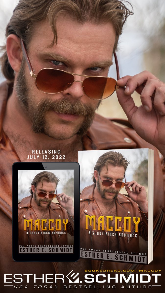 Wendy Livingstone (@wendyannliving1) on Twitter photo #COVERREVEAL Maccoy Get ready for a suspenseful standalone biker romance from <a href="/EstherESchmidt/">Esther E. Schmidt</a> Preorder here books2read.com/Maccoy #BikerRomance #bikerromance #COVERREVEAL Maccoy Get ready for a suspenseful standalone biker romance from <a href="/EstherESchmidt/">Esther E. Schmidt</a> Preorder here books2read.com/Maccoy #BikerRomance #bikerromance